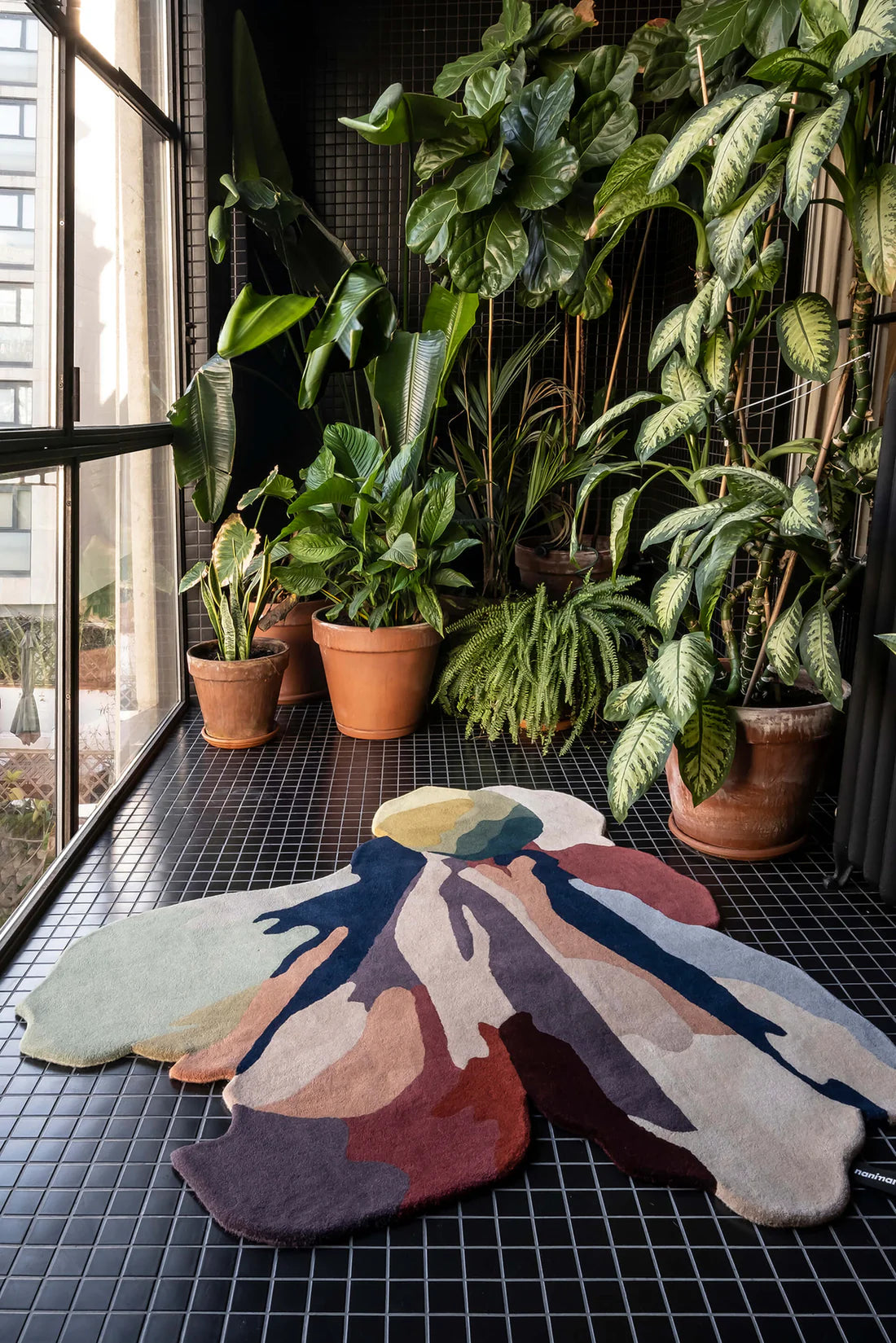 Tapis Flora Bloom par Santi Moix