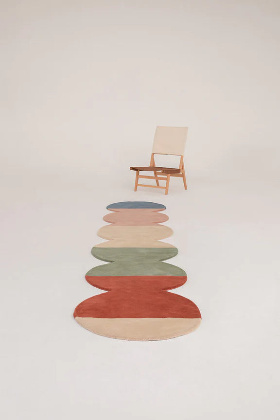 Tapis Pearl 6 XL Runner par Sabine Finkenauer