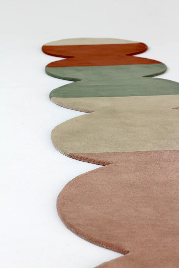 Tapis Pearl 6 XL Runner par Sabine Finkenauer