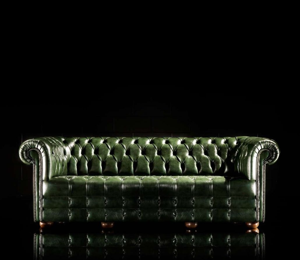 Canapés Chesterfield assise capitonnée