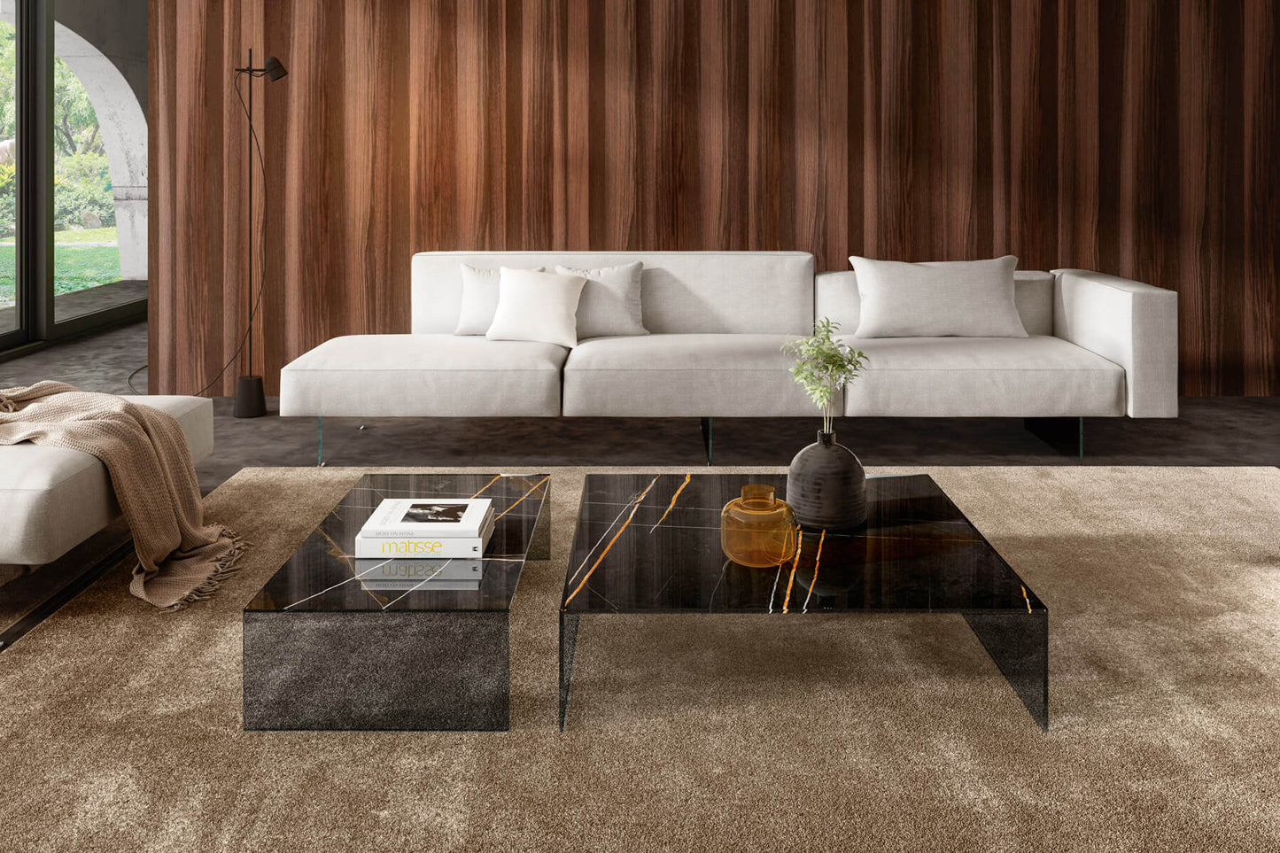 Table basse Upglass